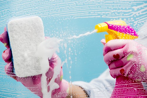 Happy family with clean carpets in Neasden