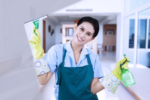 Experienced carpet cleaning technician in Petts Wood