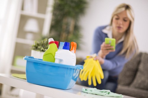 Modern carpet cleaning equipment used in Lisson Grove