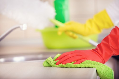Expert stain removal on carpets
